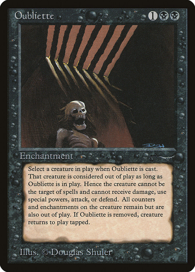 Oubliette (Light Mana Cost) [Arabian Nights] | Odin's Place