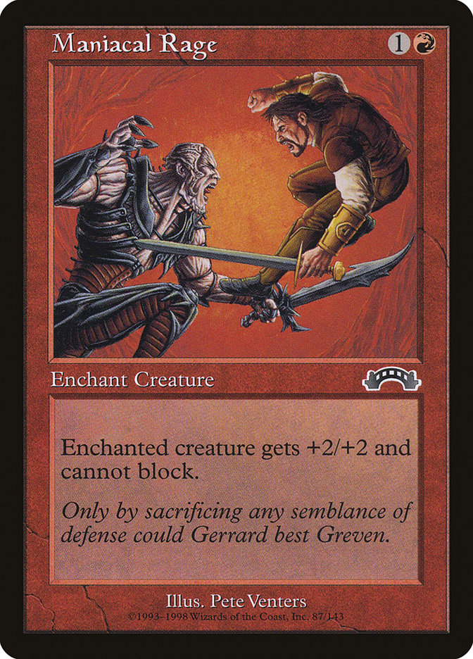 Maniacal Rage (87) [Exodus] | Odin's Place