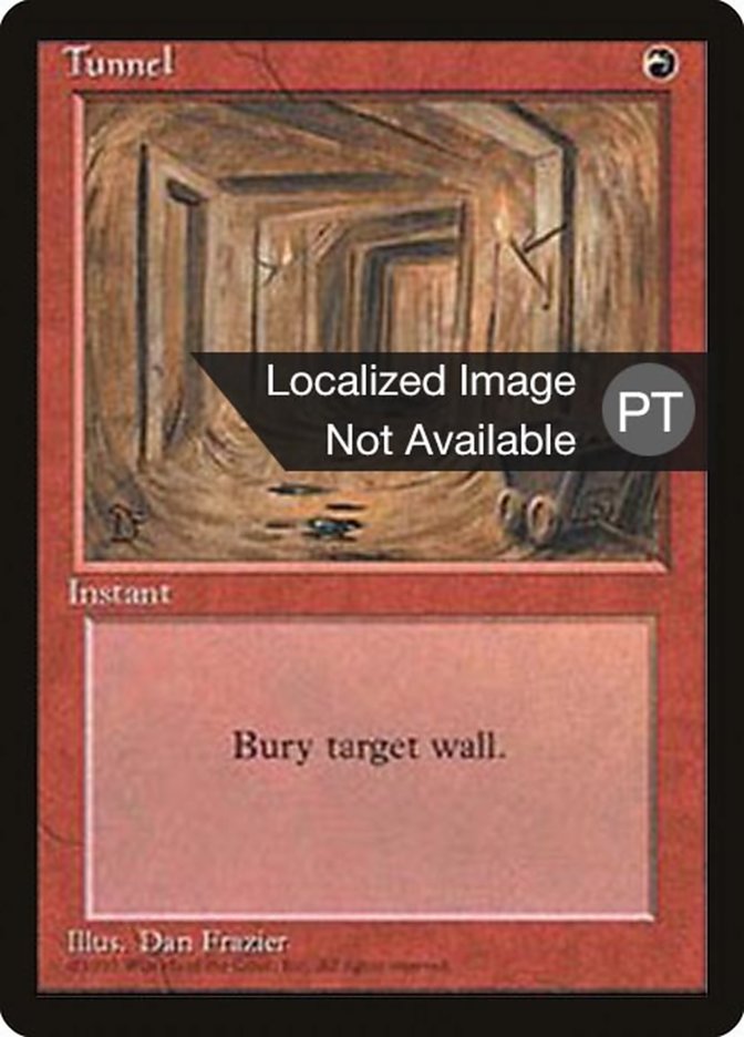 Tunnel [Fourth Edition (Foreign Black Border)] | Odin's Place