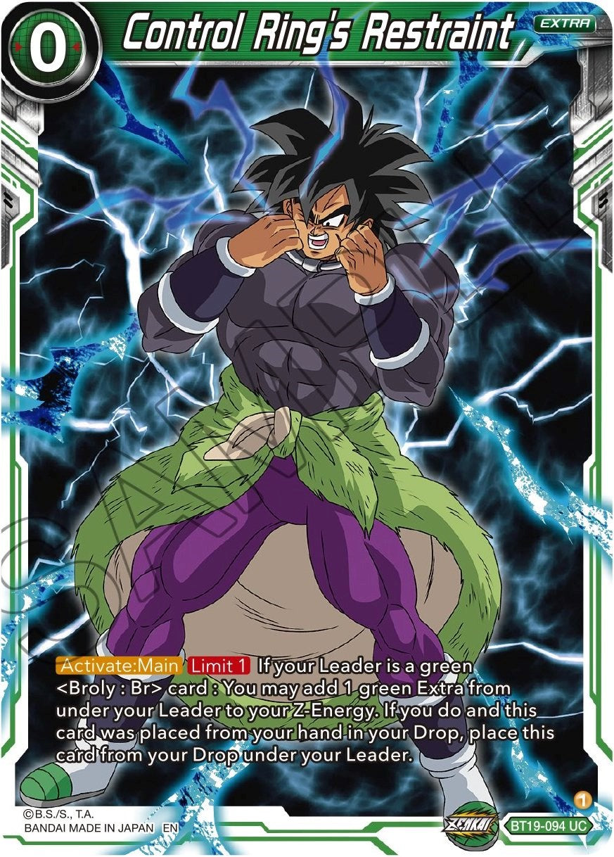 Control Ring's Restraint (BT19-094) [Fighter's Ambition] | Odin's Place