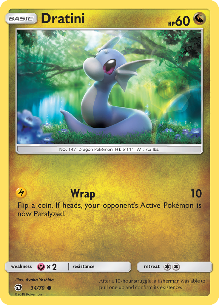 Dratini (34/70) [Sun & Moon: Dragon Majesty] | Odin's Place