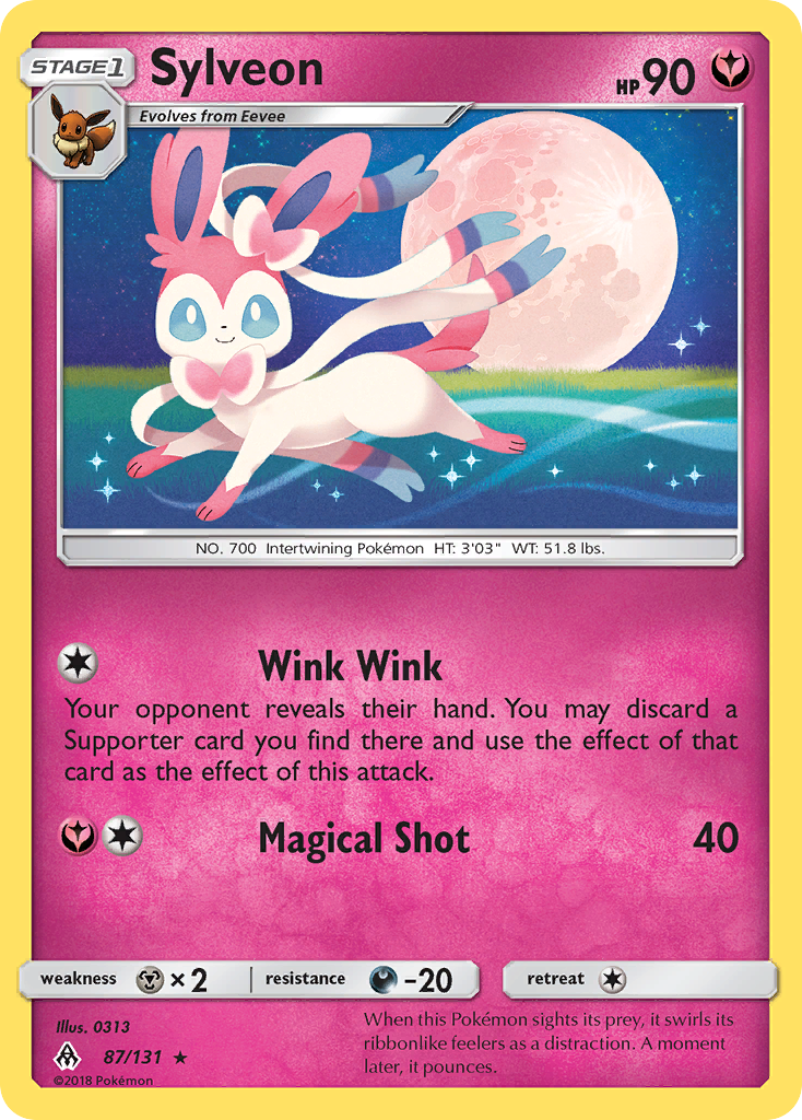 Sylveon (87/131) [Sun & Moon: Forbidden Light] | Odin's Place