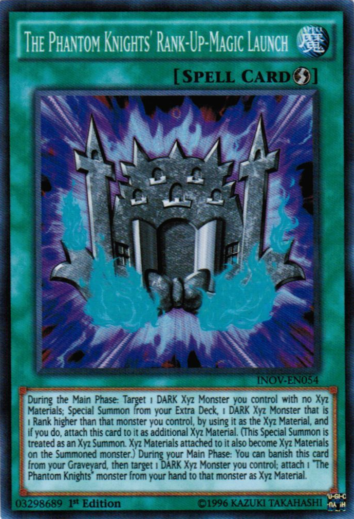 The Phantom Knights' Rank-Up-Magic Launch [INOV-EN054] Super Rare | Odin's Place