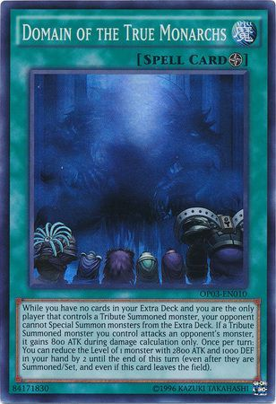 Domain of the True Monarchs [OP03-EN010] Super Rare | Odin's Place