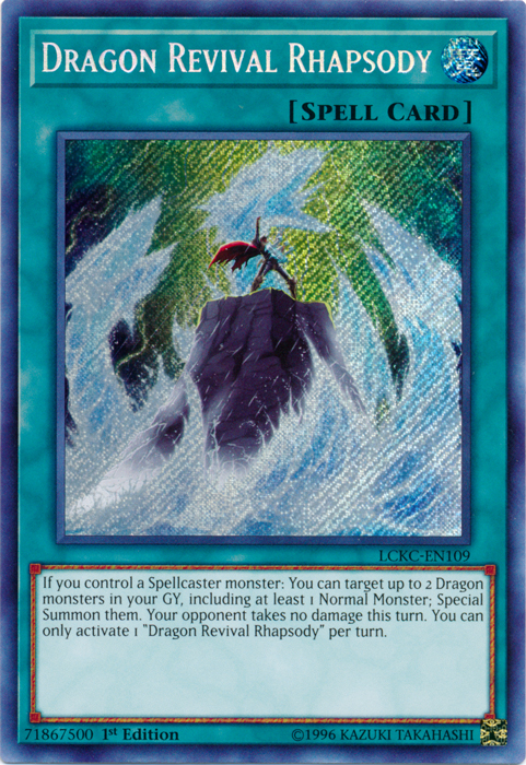 Dragon Revival Rhapsody [LCKC-EN109] Secret Rare | Odin's Place