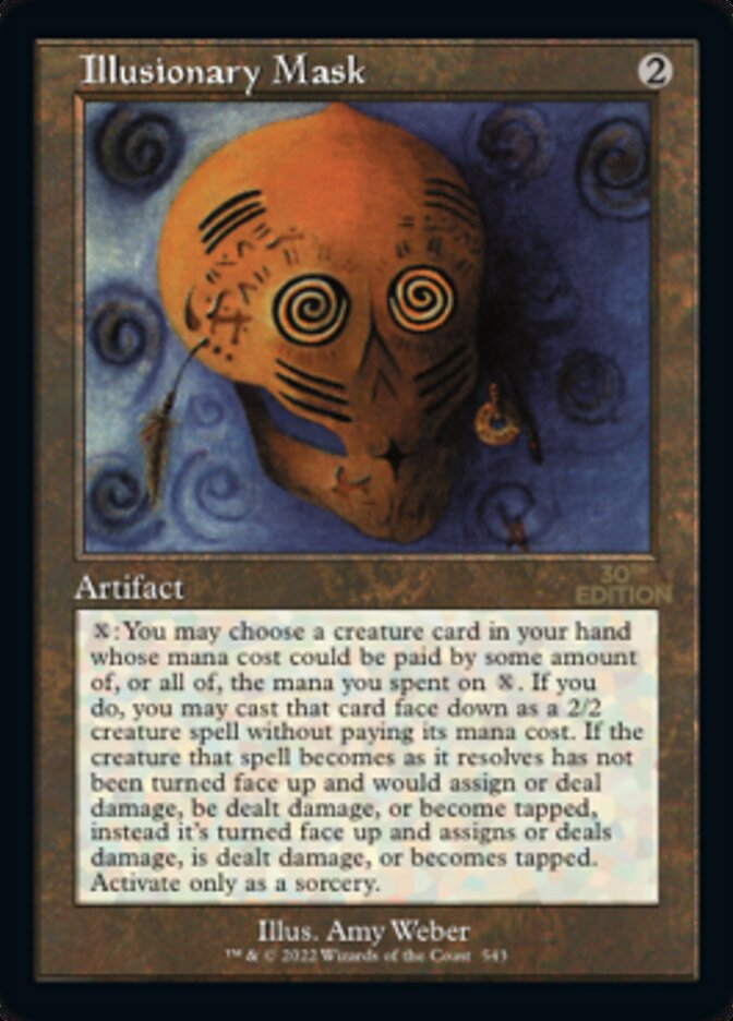Illusionary Mask (Retro) [30th Anniversary Edition] | Odin's Place