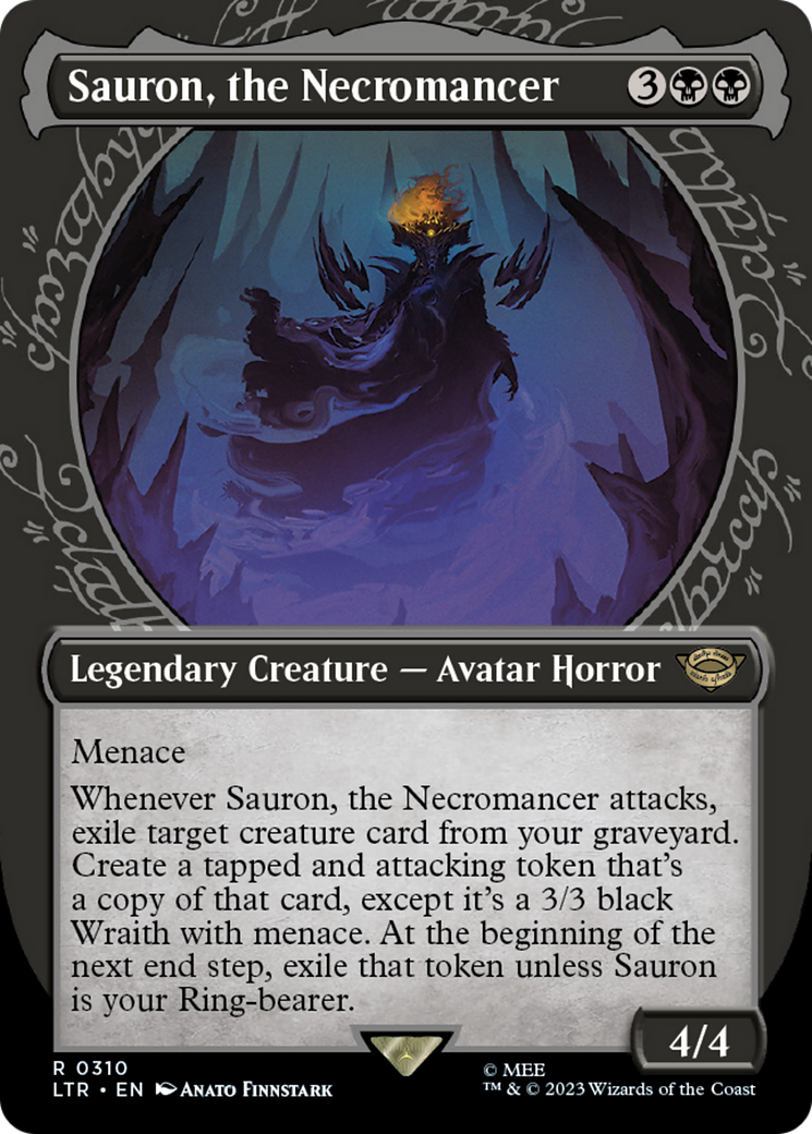Sauron, the Necromancer (Showcase Ring Frame) [The Lord of the Rings: Tales of Middle-Earth] | Odin's Place