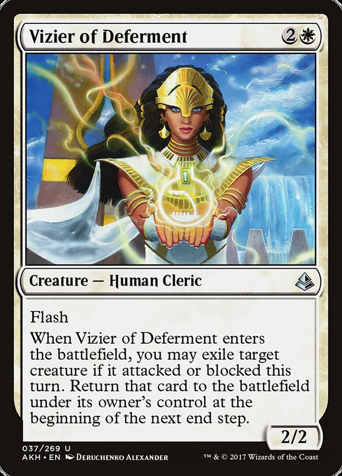 Vizier of Deferment (37) [Amonkhet] | Odin's Place