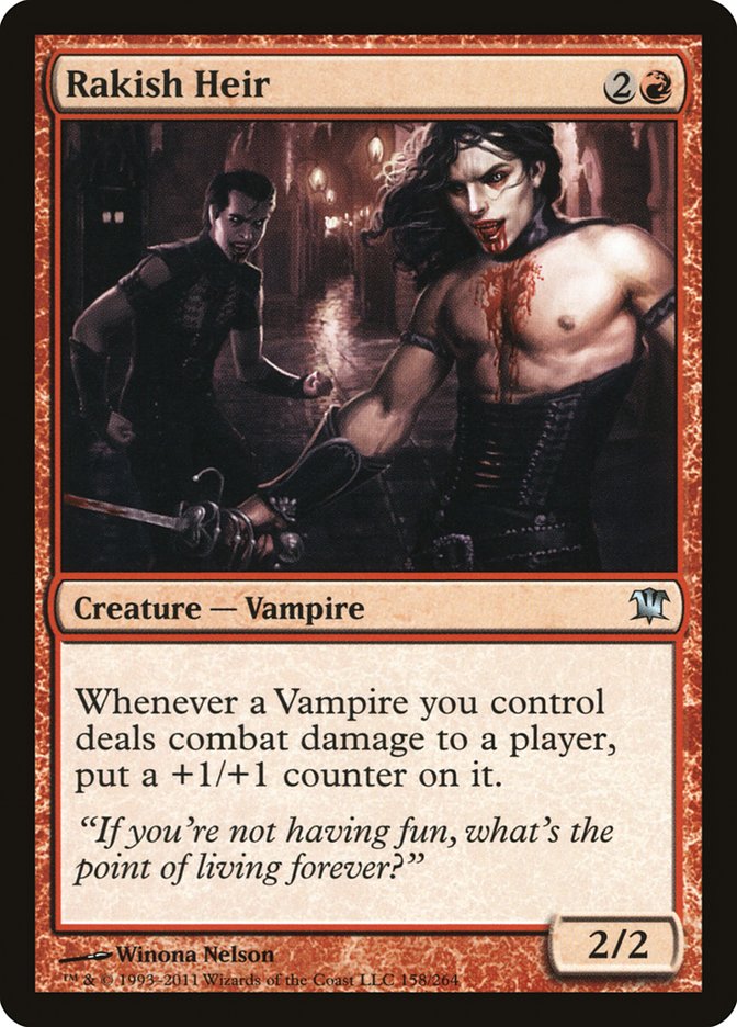 Rakish Heir (158) [Innistrad] | Odin's Place