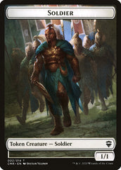 Soldier // The Monarch Double-Sided Token [Commander Legends Tokens] | Odin's Place