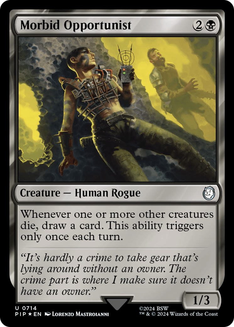 Morbid Opportunist (Surge Foil) [Fallout] | Odin's Place