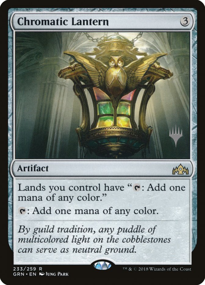 Chromatic Lantern (Promo Pack) [Guilds of Ravnica Promos] | Odin's Place