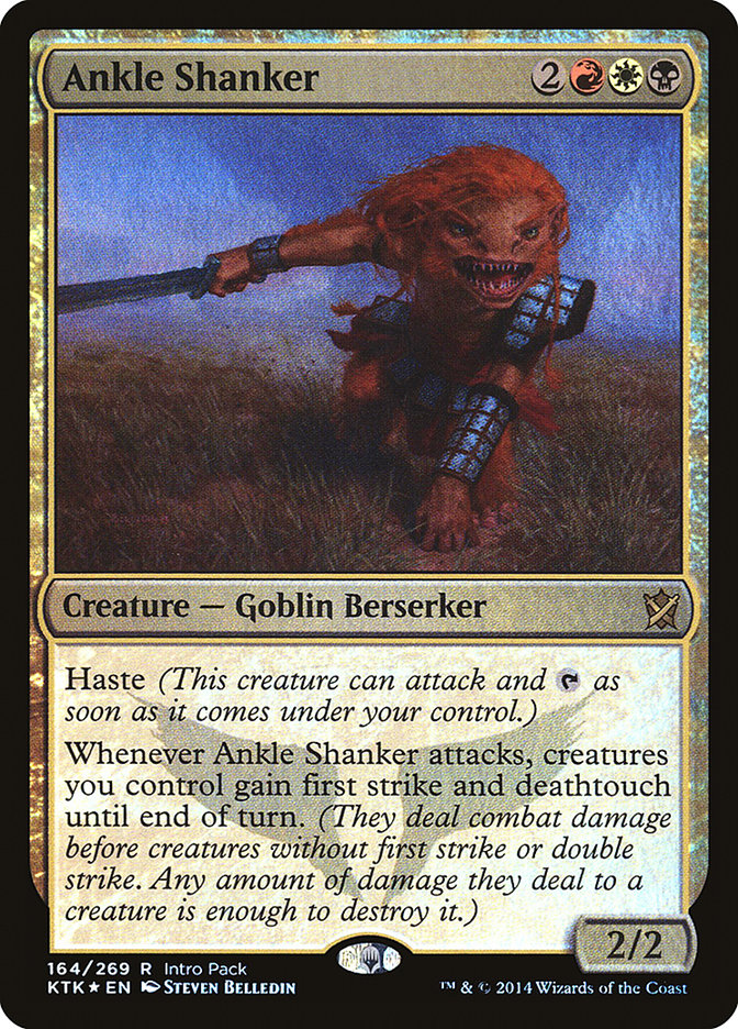 Ankle Shanker (164) (Intro Pack) [Khans of Tarkir Promos] | Odin's Place