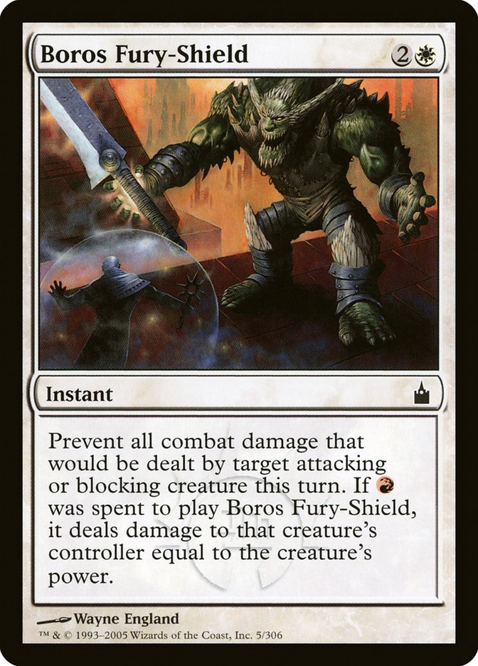 Boros Fury-Shield (5) [Ravnica: City of Guilds] | Odin's Place