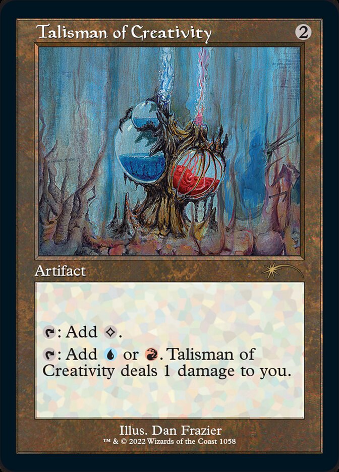 Talisman of Creativity (Foil Etched) [Secret Lair Drop Series] | Odin's Place