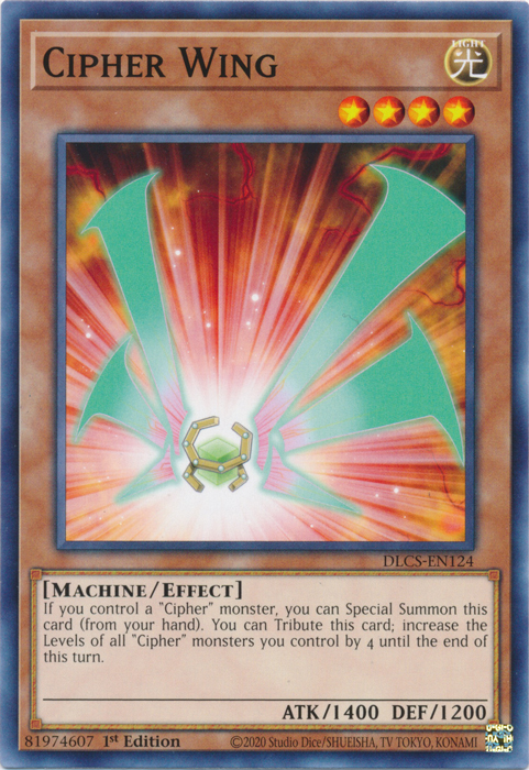 Cipher Wing [DLCS-EN124] Common | Odin's Place