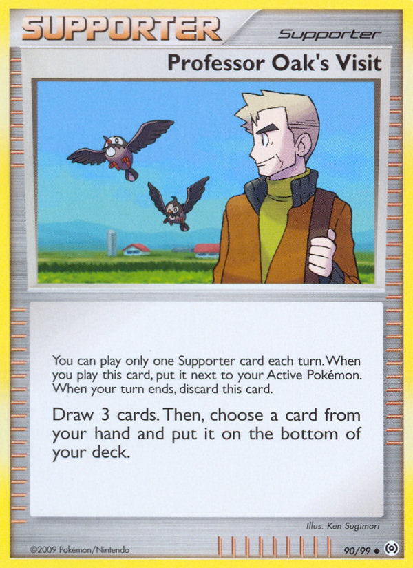 Professor Oak's Visit (90/99) [Platinum: Arceus] | Odin's Place