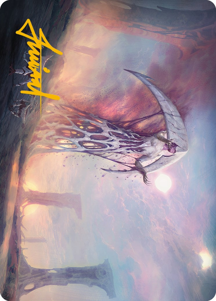 White Sun's Twilight Art Card (Gold-Stamped Signature) [Phyrexia: All Will Be One Art Series] | Odin's Place