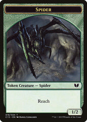 Saproling // Spider Double-Sided Token [Commander 2015 Tokens] | Odin's Place