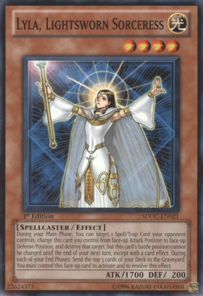Lyla, Lightsworn Sorceress [SDDC-EN021] Common | Odin's Place