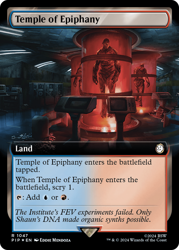 Temple of Epiphany (Extended Art) (Surge Foil) [Fallout] | Odin's Place