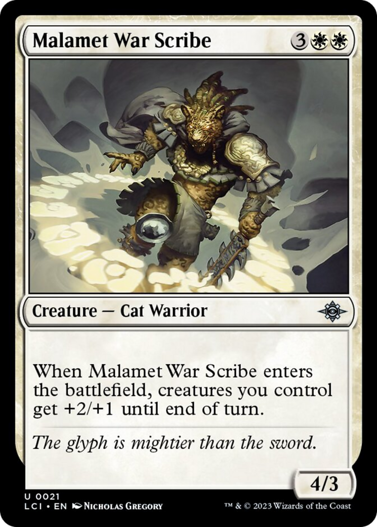Malamet War Scribe [The Lost Caverns of Ixalan] | Odin's Place