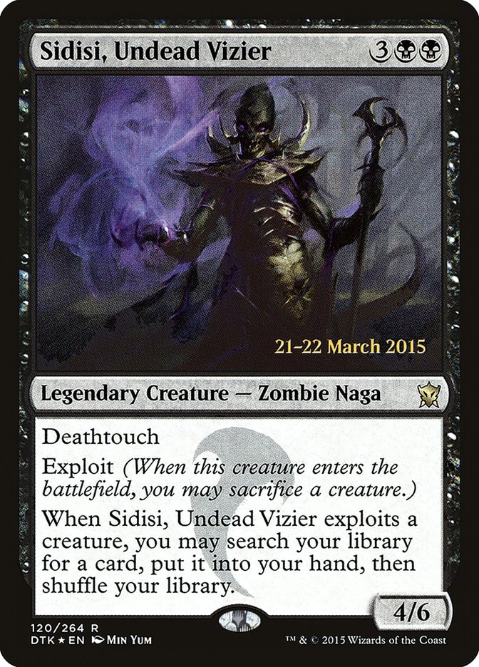 Sidisi, Undead Vizier (120) [Dragons of Tarkir Prerelease Promos] | Odin's Place