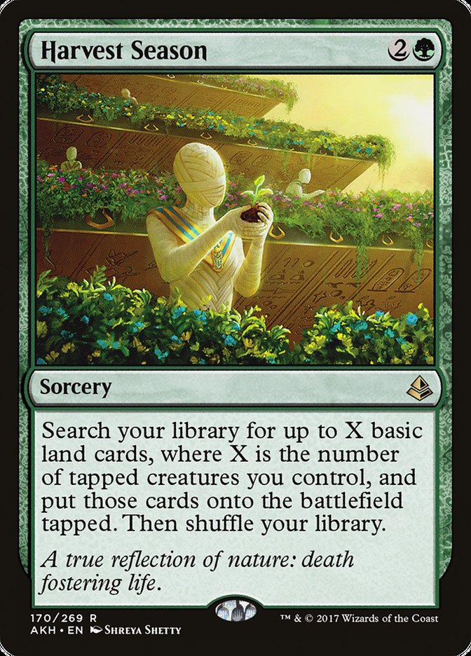 Harvest Season (170) [Amonkhet] | Odin's Place