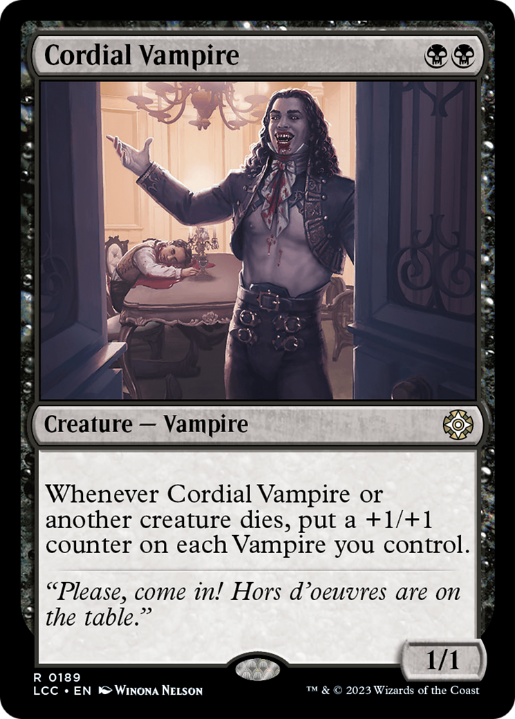 Cordial Vampire [The Lost Caverns of Ixalan Commander] | Odin's Place