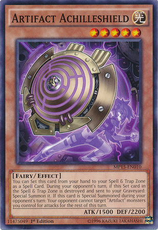 Artifact Achilleshield [MP15-EN010] Common | Odin's Place