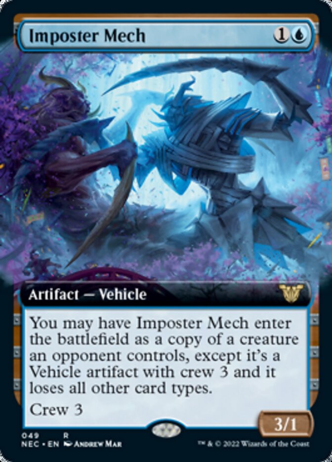 Imposter Mech (Extended Art) [Kamigawa: Neon Dynasty Commander] | Odin's Place