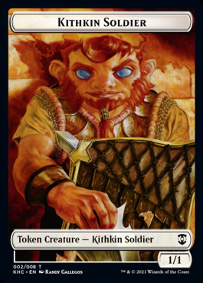Kithkin Soldier Token [Kaldheim Commander Tokens] | Odin's Place