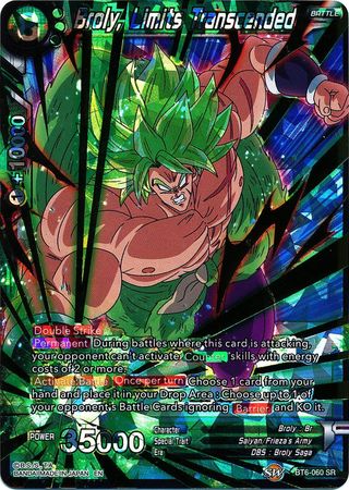 Broly, Limits Transcended (BT6-060) [Destroyer Kings] | Odin's Place