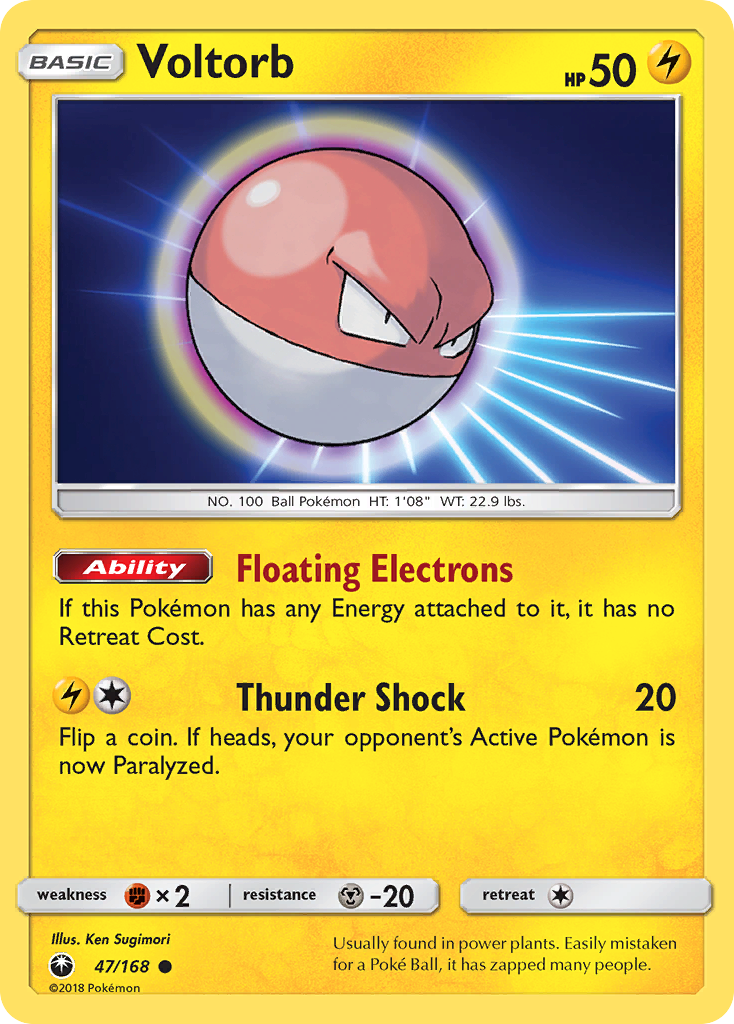 Voltorb (47/168) [Sun & Moon: Celestial Storm] | Odin's Place