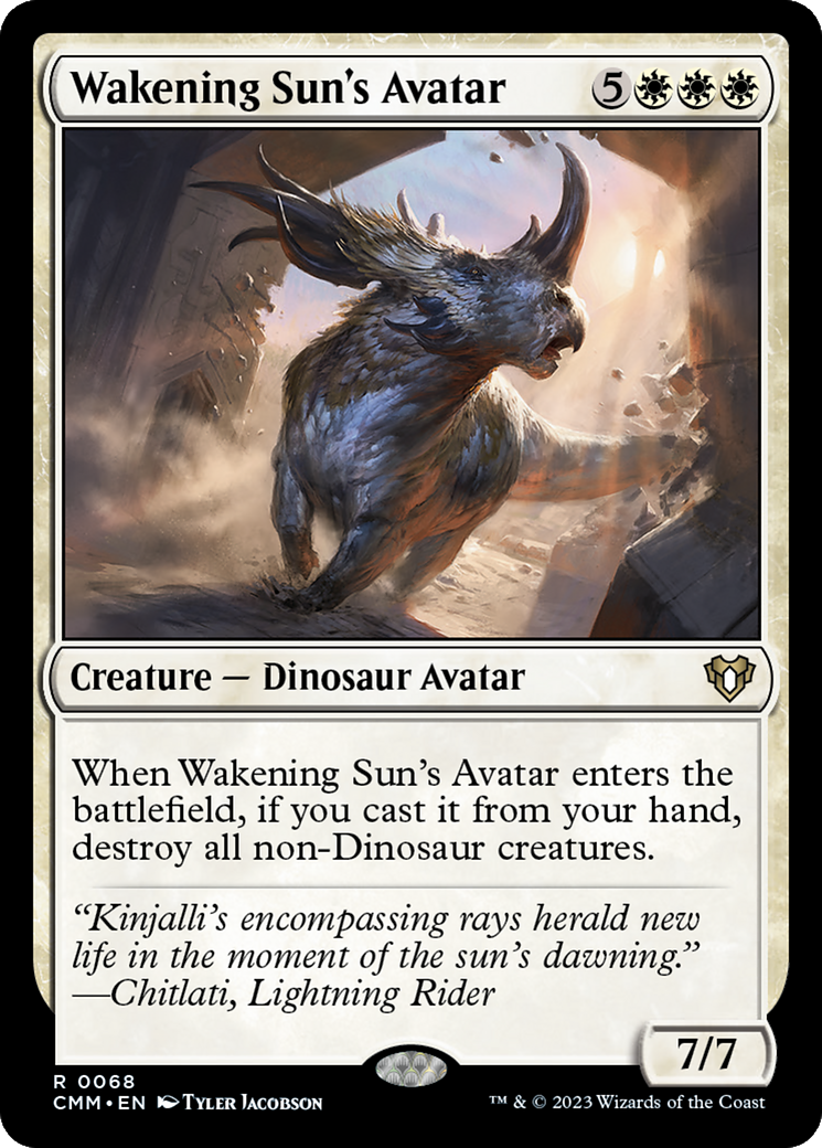 Wakening Sun's Avatar [Commander Masters] | Odin's Place