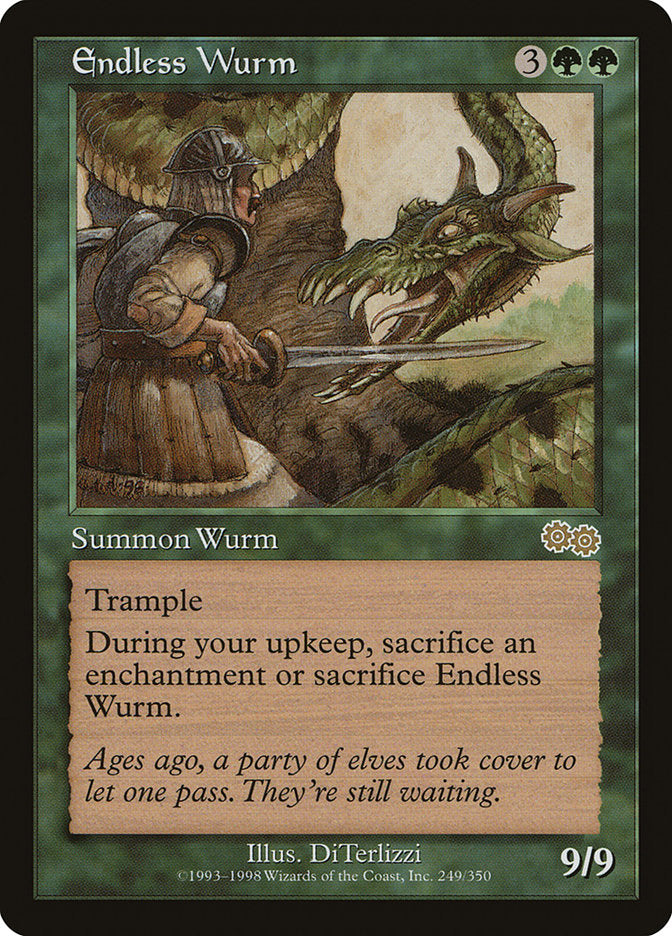 Endless Wurm (249) [Urza's Saga] | Odin's Place