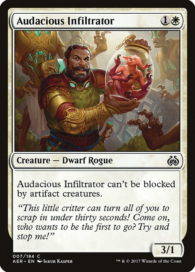 Audacious Infiltrator (7) [Aether Revolt] | Odin's Place