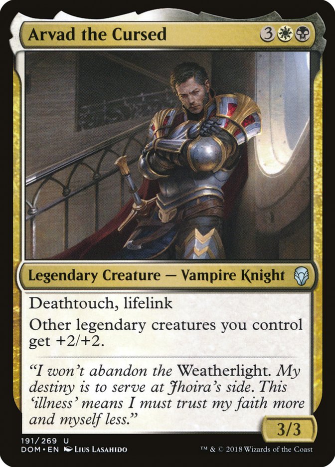 Arvad the Cursed (191) [Dominaria] | Odin's Place