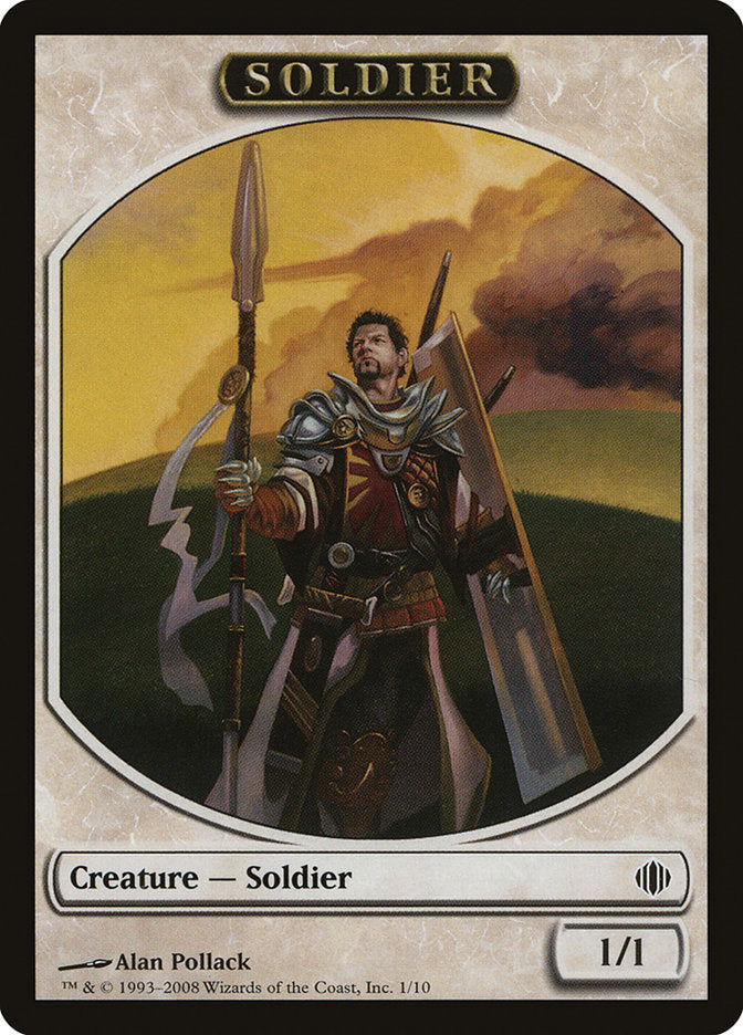 Soldier Token (1) [Shards of Alara Tokens] | Odin's Place