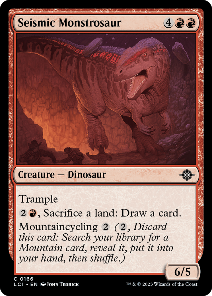 Seismic Monstrosaur [The Lost Caverns of Ixalan] | Odin's Place