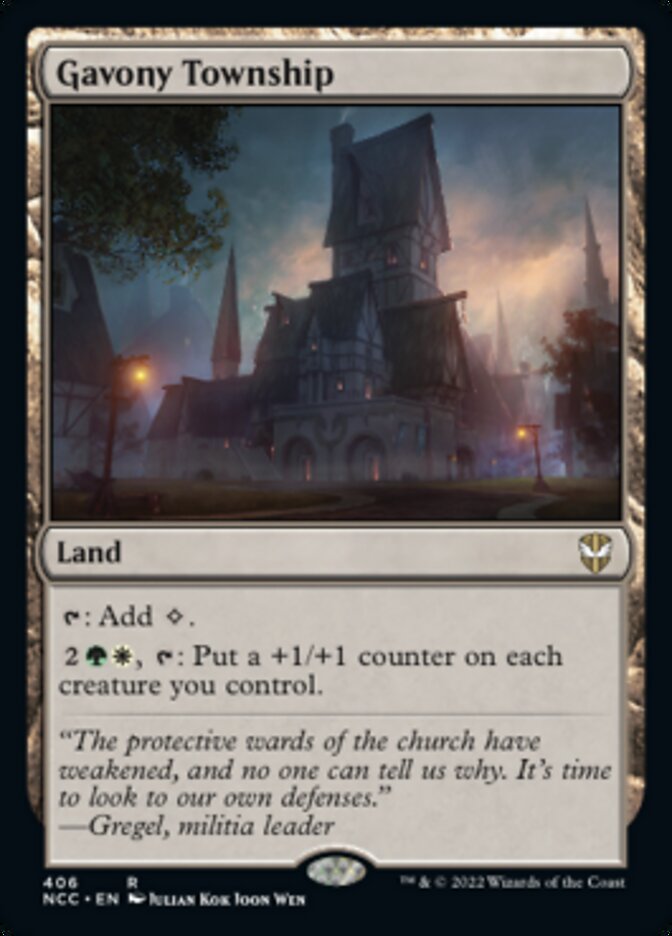Gavony Township [Streets of New Capenna Commander] | Odin's Place