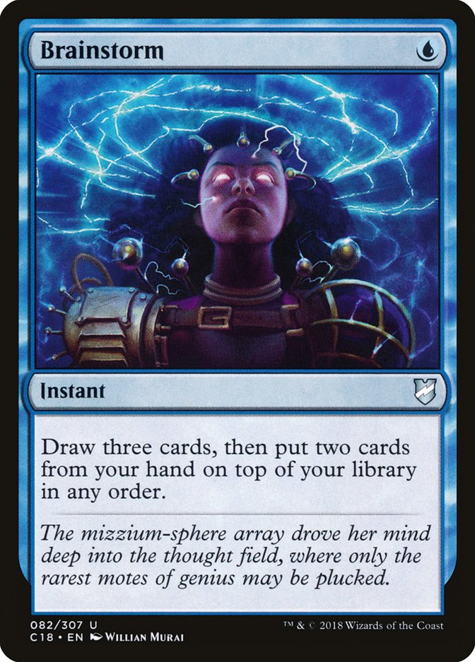 Brainstorm (82) [Commander 2018] | Odin's Place