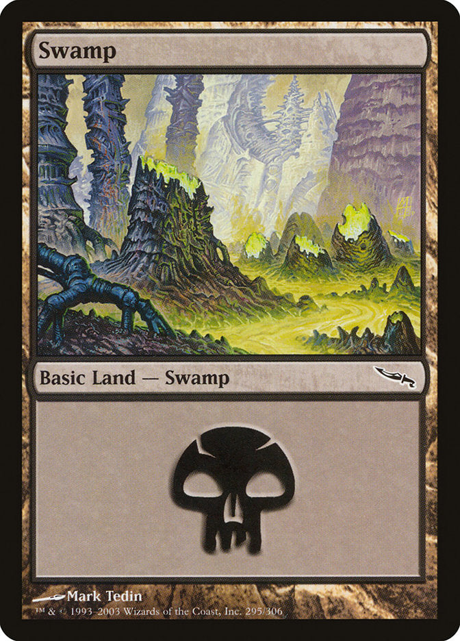 Swamp (295) [Mirrodin] | Odin's Place