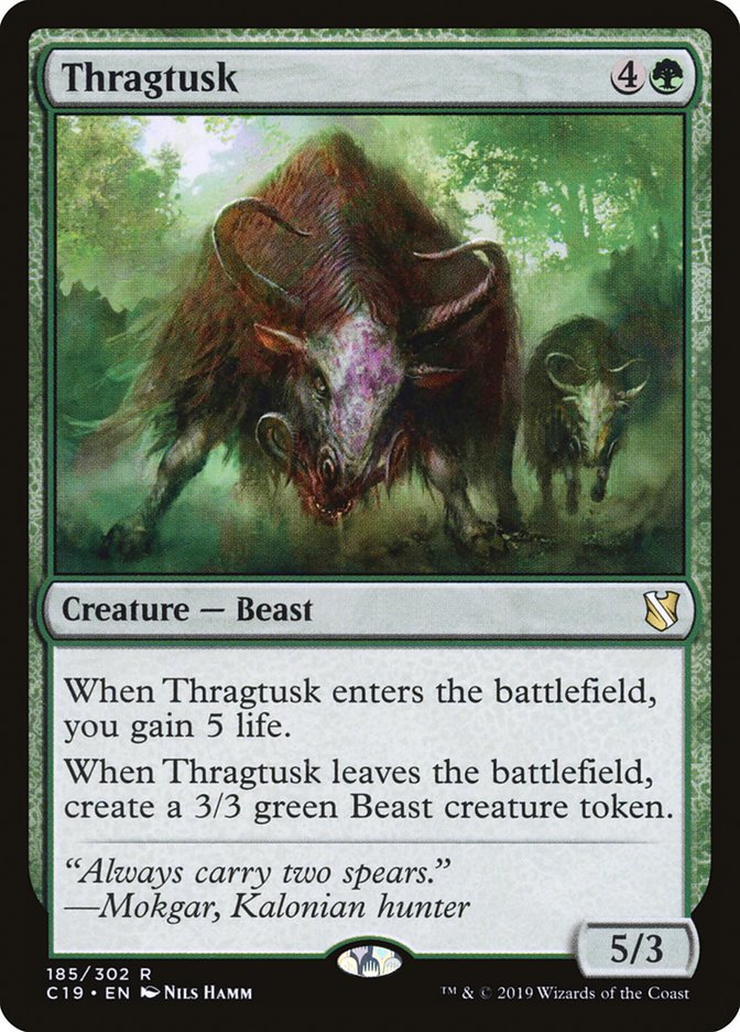 Thragtusk [Commander 2019] | Odin's Place