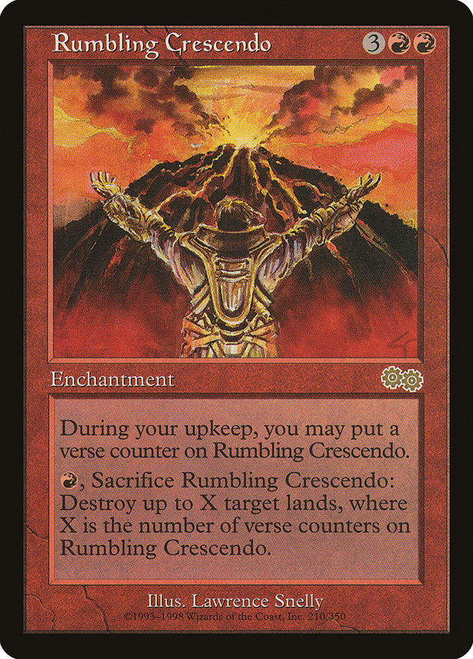 Rumbling Crescendo (210) [Urza's Saga] | Odin's Place