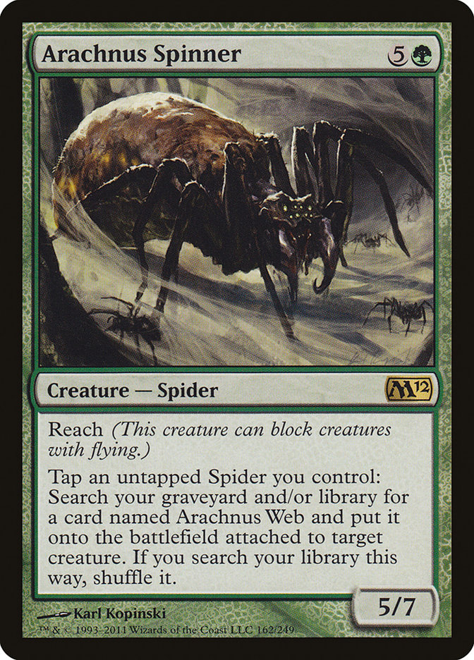 Arachnus Spinner (162) [Magic 2012] | Odin's Place
