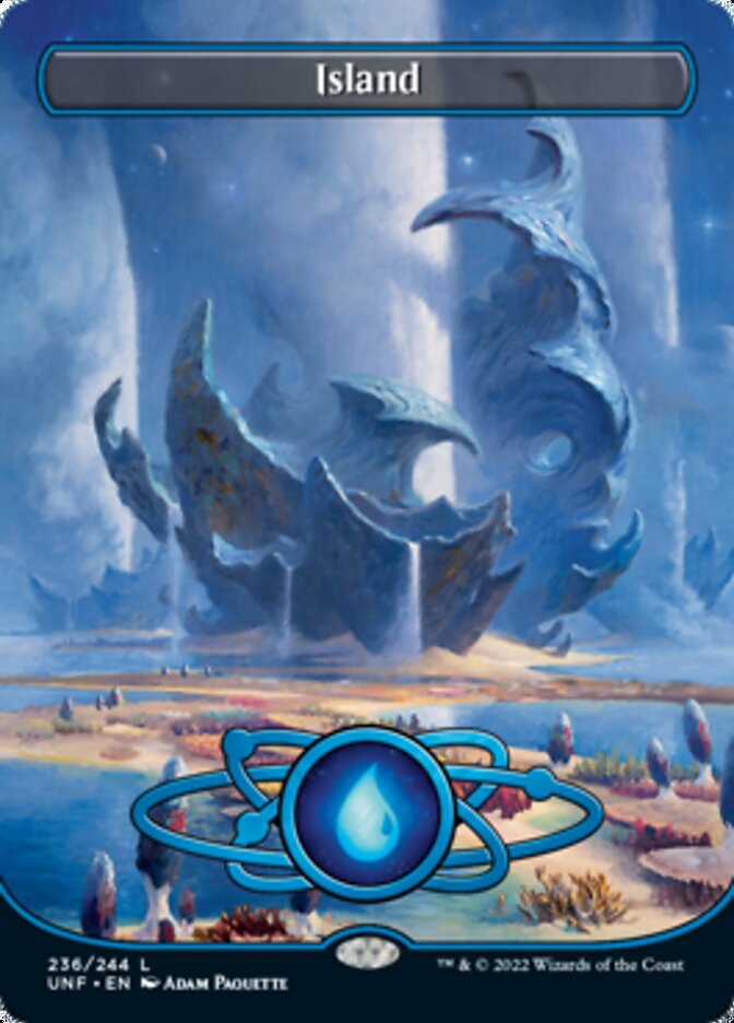 Island (236) (Planetary Space-ic Land) [Unfinity] | Odin's Place