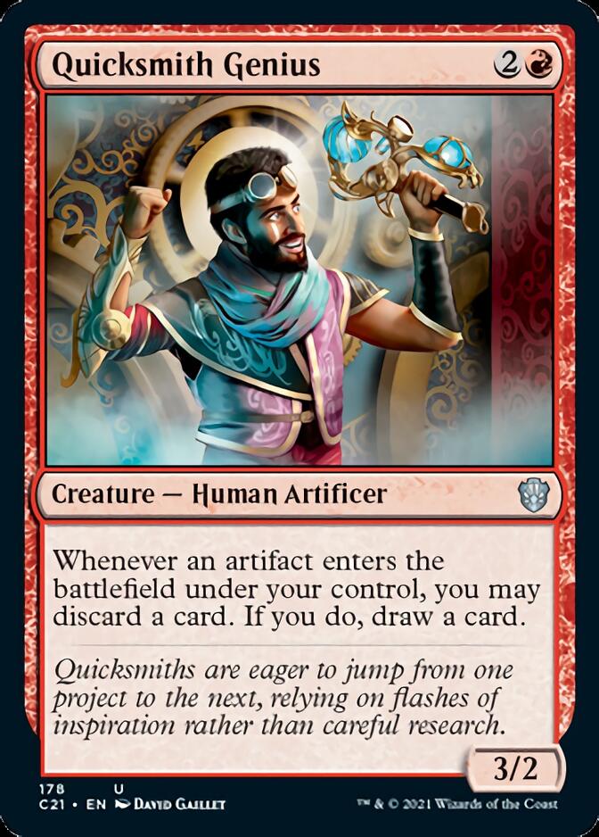 Quicksmith Genius [Commander 2021] | Odin's Place