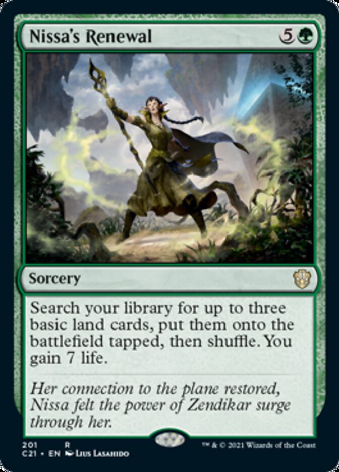 Nissa's Renewal [Commander 2021] | Odin's Place