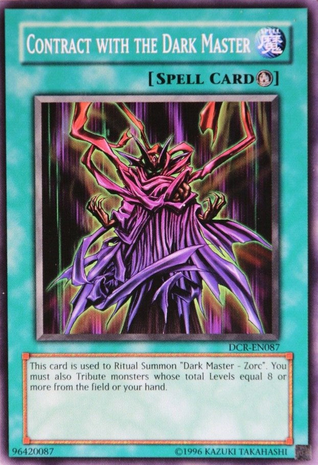 Contract with the Dark Master [DCR-EN087] Common | Odin's Place